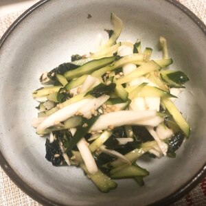 長芋ときゅうり海苔のサラダ
